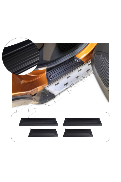 Renault Captur Uyumlu 2013 Ve Üzeri Abs Kapı Eşiği 4 Parça