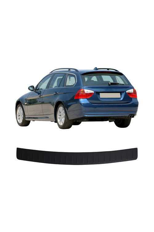 Bmw 3 Serisi E91 Touring Uyumlu 2005-2008 Abs Arka Tampon Üstü Koruma
