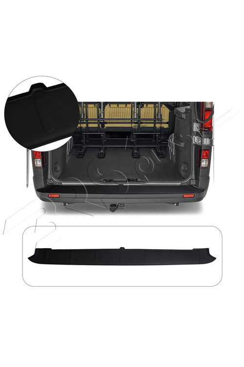 Renault Trafic Uyumlu 2001-2014 Abs Geniş Arka Tampon Üstü Koruma