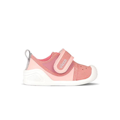 Uki 950.E24Y.166 Cırtlı Ortapedik Firs Step Shoes Bebe Ayakkabı PUDRA