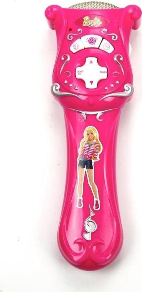 YENİLENEN Barbie Karaoke Mikrofon PEMBE