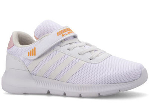 Prego Cırtlı Unisex Çocuk Spor Ayakkabı BEYAZ