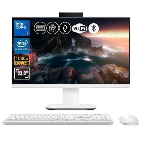 ExpertCenter Core 3 100U 16GB 1TB SSD 23.8" FHD FreeDOS AIO Bilgisayar P440VAK-C38512W0D A4