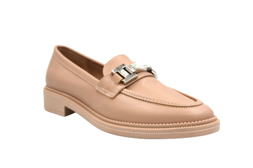 Toka Detaylı Loafer Günlük Kadın Ayakkabı NUT