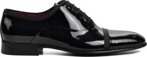 Pierre Loti 0089 Siyah Rugan İçi Dışı Hakiki Deri Erkek Klasik Ayakkabı