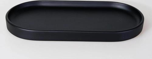 Selim Victoria Oval Tepsi Küçük Siyah 125SYH11RS 