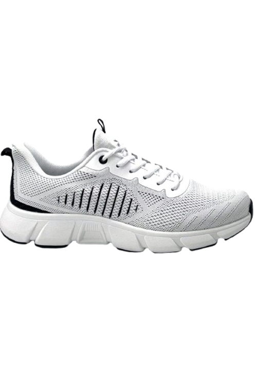 Meru Flex Phlon Hafif Taban Bağcıklı Spor Ayakkabı BEYAZ