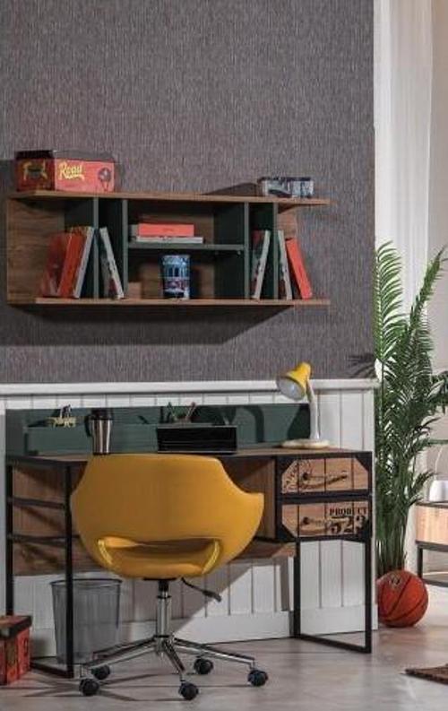 Çalışma Masa 18383 Urlu LOFT Model ve Koltuk Demonte Metal ayak Ürün El Yapım 
