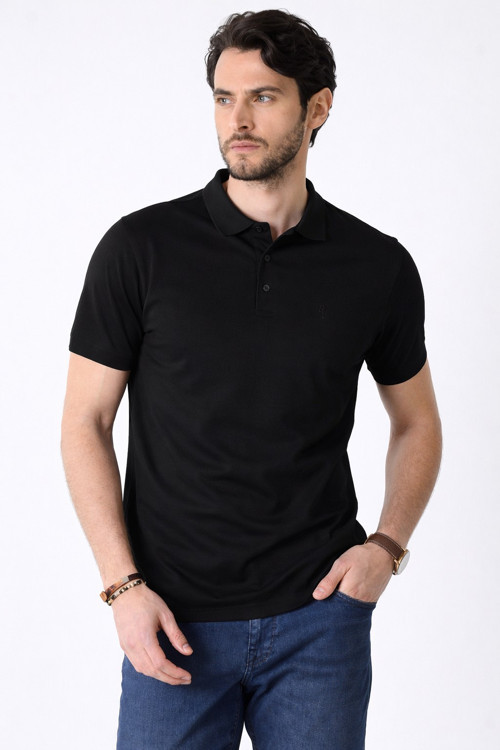 Regular Fit Merserize Polo Yaka Tişört 6035