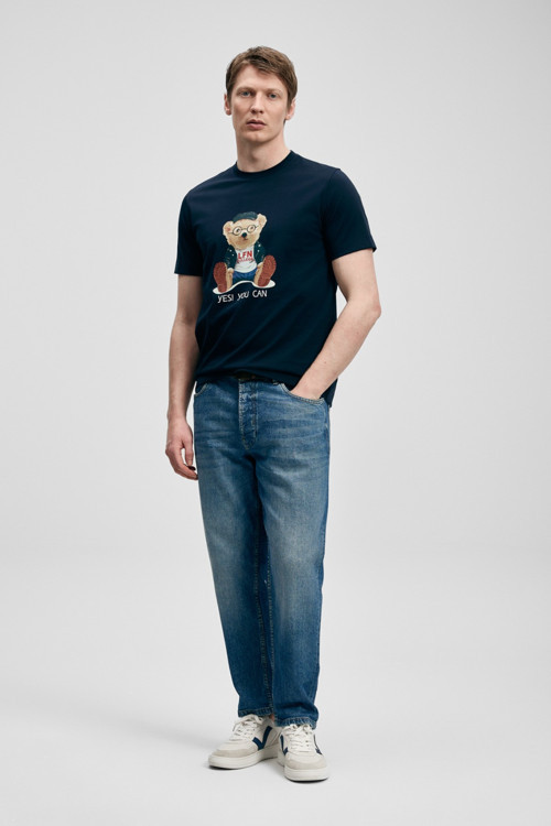 Teddy Modern Grafik T- Shirt 111020305