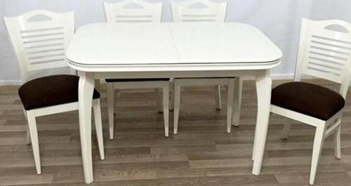 Masa  13592 MUZ ayak MODEL Merdiven Sandalye BabyFace Kumaş Lake Kayın Retro
