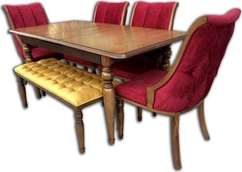 Masa 13686 FiTİL TARAK Açılır Masa klasik Kapitone Giydirme Sandalye Retro Ayak