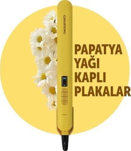 Dijital Saç Düzleştirici Papatya Yağı Kaplı Plakalar