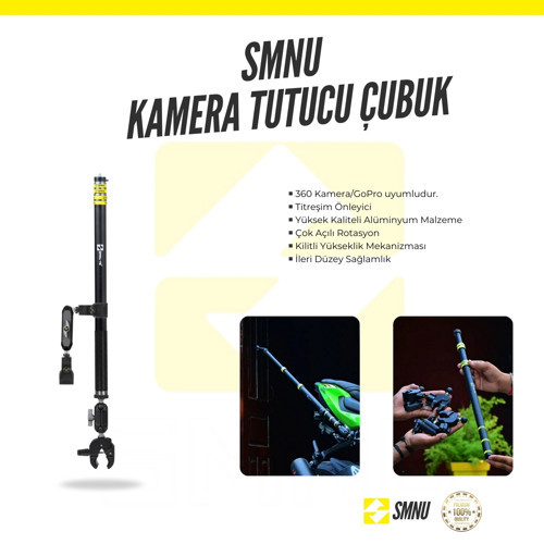 Action Sports Kamera Tutucu Çubuk ve BAĞLANTI APARATLARI