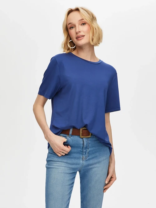 Yuvarlak Yaka Kısa Kol T-Shirt TSH002
