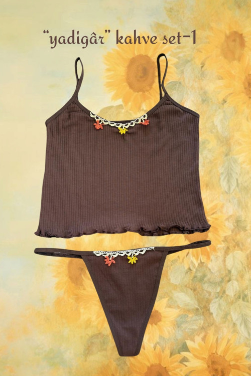 Yadigâr Kapsül Koleksiyon: El İşlemeli Lounge Set