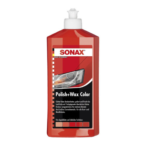 Kırmızı Renkli Nano Parlatıcı ve Koruyucu Cila 500 ml