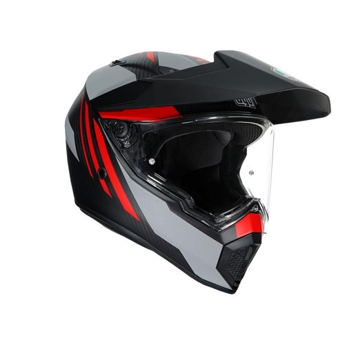 KASK/AX-9 MULTI PLK REFRACTIVE ADV MATT CARBON/RED