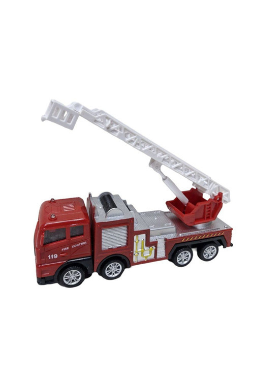 İitfaiye Aracı Dönebilen Kabin Sürtmeli Açılabilir Merdivenli 25 Cm Fire Truck