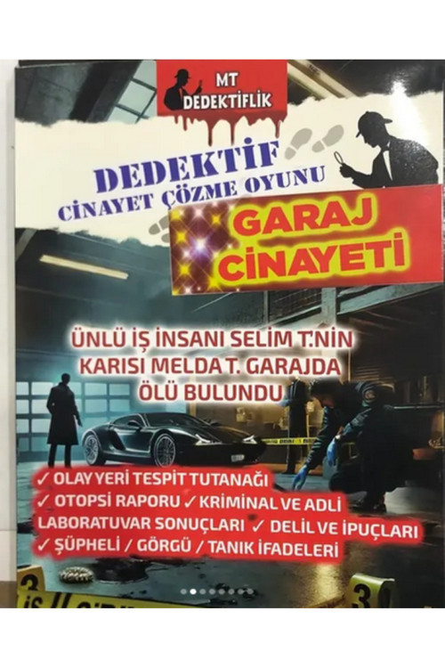 Garaj Cinayeti - Dedektif Cinayet Çözme Oyunu