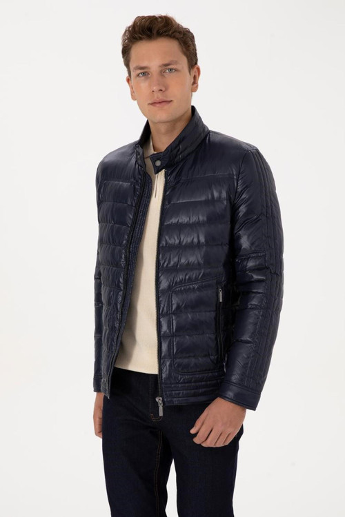 G081Sz0Ms-2246527 Basıc Erkek Mont