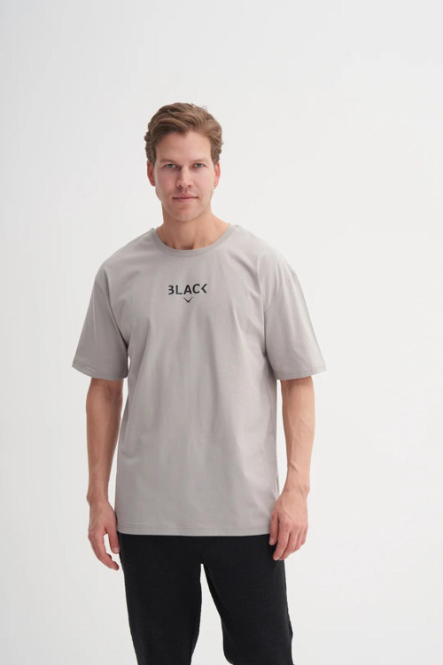 4095 Erkek Bisiklet Yaka T-Shirt