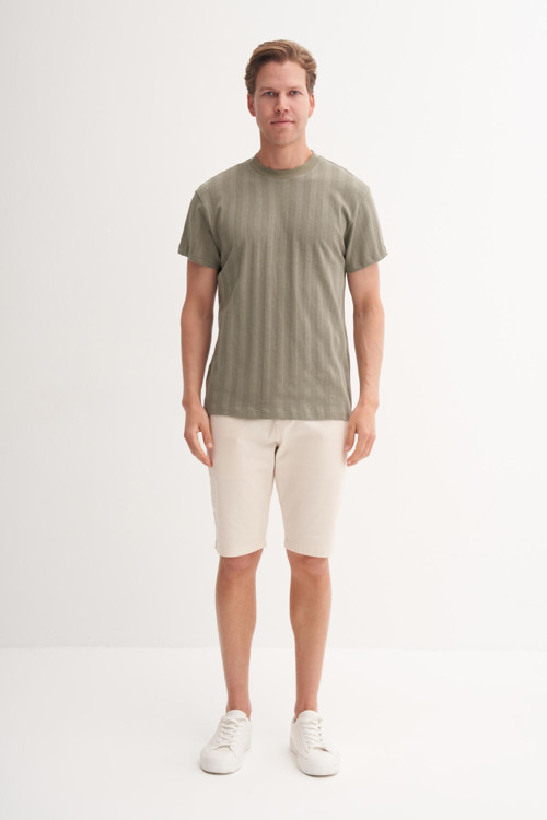 42770 Erkek Bisiklet Yaka T-Shirt