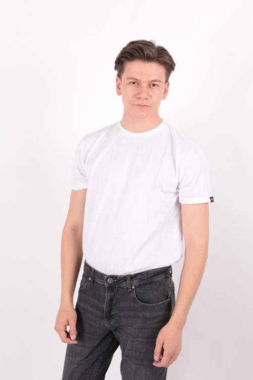 Fp24B2036 Bis Yaka Erkek T-Shirt