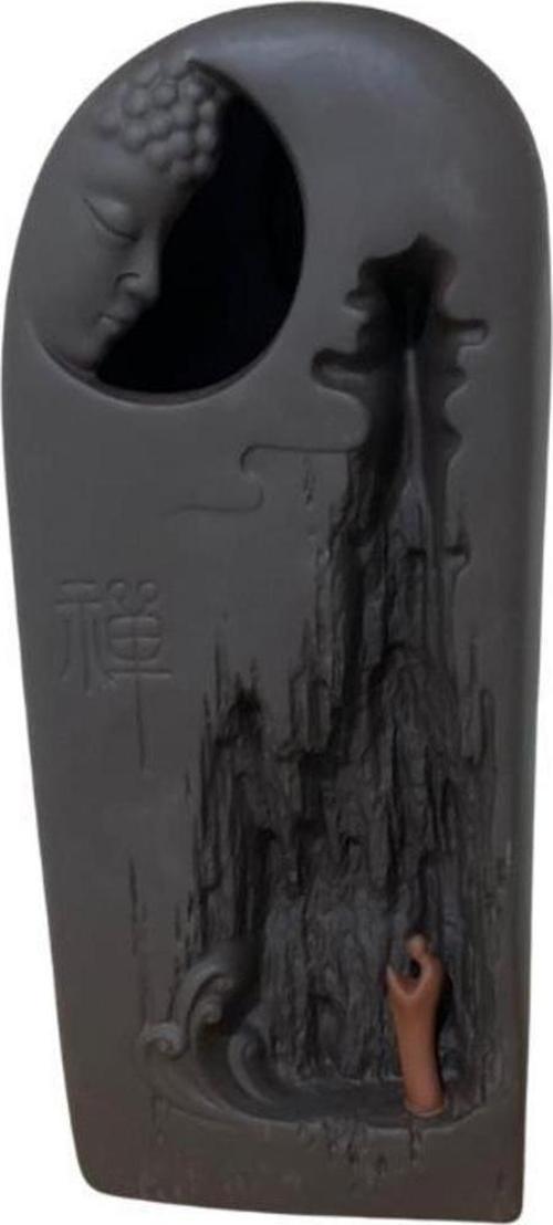 Dekoratif Dayanıklı Seramik Buhurdanlık Kahverengi