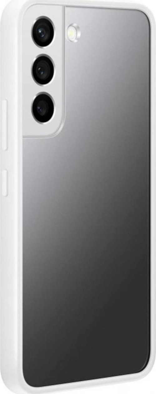 Galaxy S22 Çerçeveli Kılıf - Beyaz