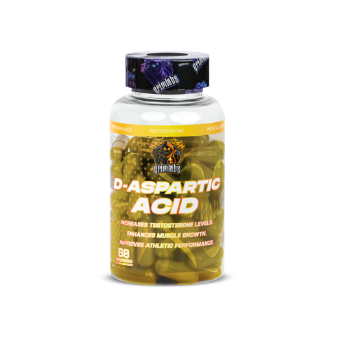 DAA, D-Aspartic Acid 500mg 60 Servings