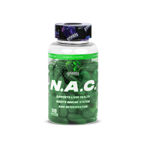 NAC (N-Acetyl Cysteine) 500mg 60 Caps