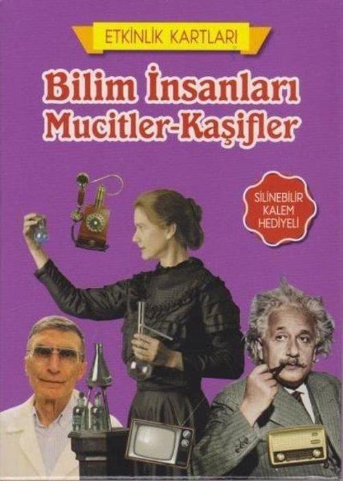 Bilim İnsanları Mucitler-Kaşifler - Etkinlik Kartları