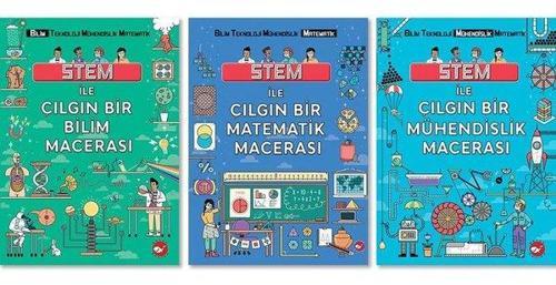 Stem ile Çılgın Maceralar Seti - 3 Kitap Takım