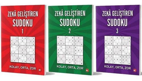 Zeka Geliştiren Sudoku Seti - 3 Kitap Takım