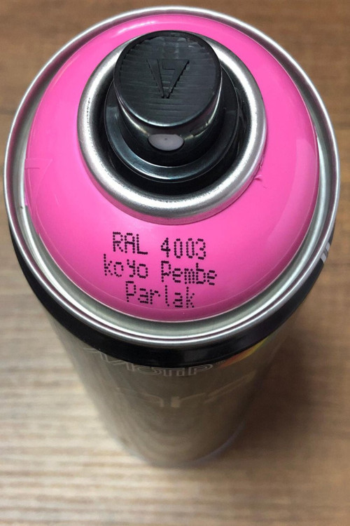 RAL4003 Koyu Pembe Parlak Sprey Boya 400 ML