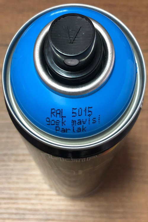 RAL5015 Gök Mavisi Parlak Sprey Boya 400 ML