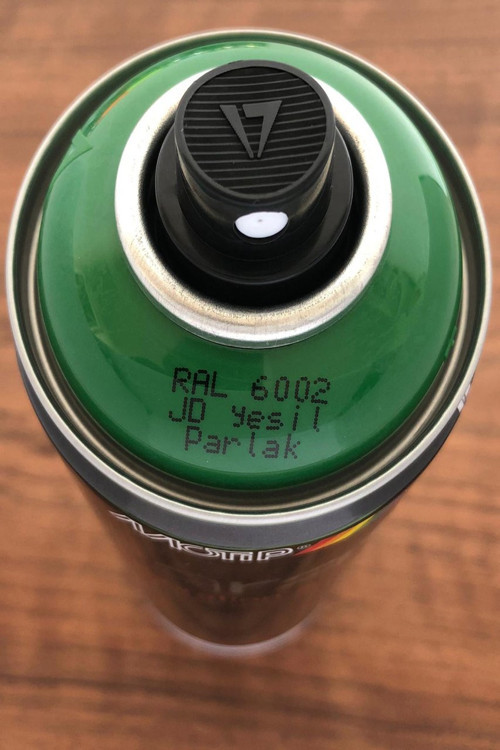 RAL6002 Yaprak Yeşili Parlak Sprey Boya 400 ML