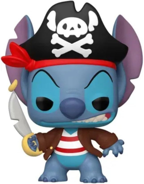 Pop! Disney Lilo & Stitch 1659 Korsan Stitch Vinil Figürü 2025 Kış Sözleşmesi 2025, 4,4 Inç