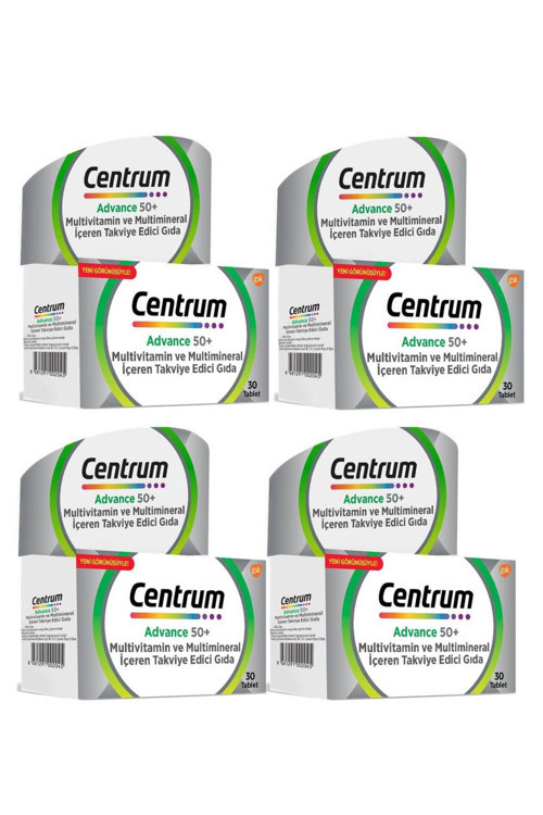 Advance 50+ Multivitamin 30 Tablet 4 Adet