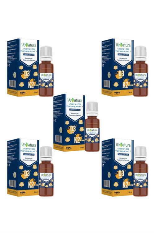 D3 K2 Damla 20 ml 5 Adet