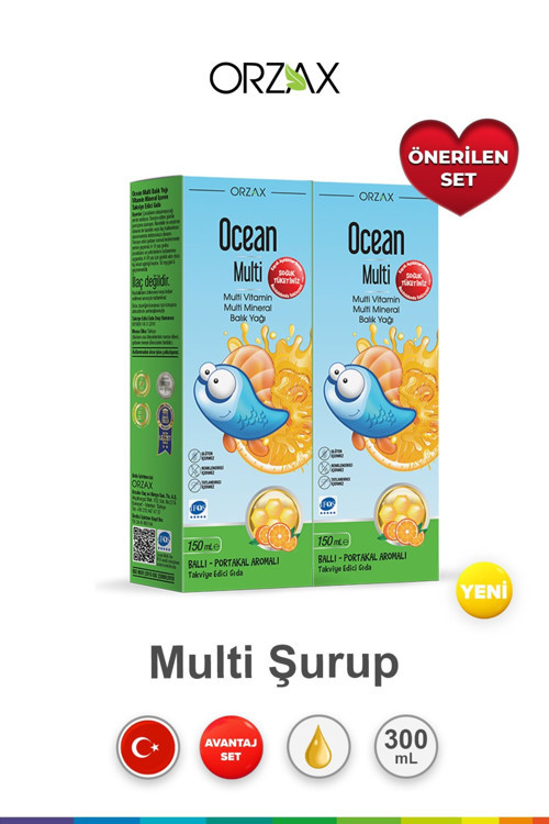 Multi Balık Yağı 150 Ml 2 Adet