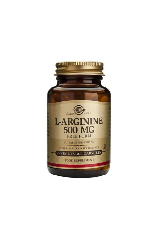 L-arginine 500 Mg 50 Kapsül