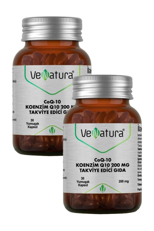 Koenzim Q10 200 mg 30 Kapsül 2 Adet