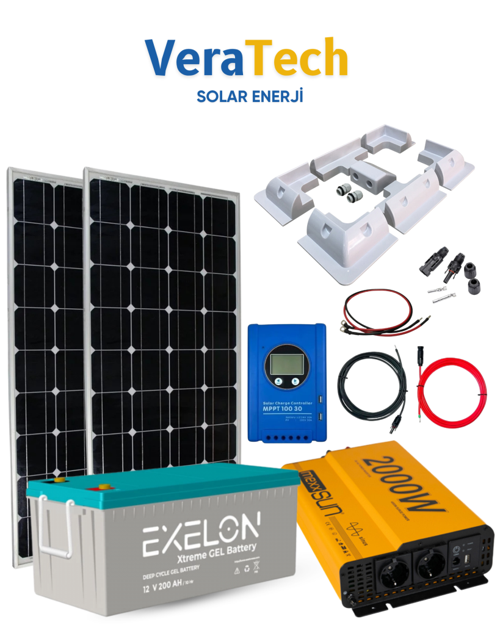 Karavan Solar Paket 2000W