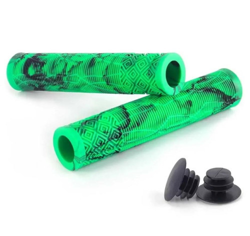 Srs Mtb Bmx Elcik Silikon Bisiklet Elcik Kaymaz Yapı 160 mm Bisiklet Elciği Kolay Kavrama Yeşil