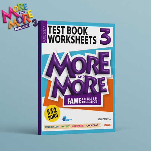 3. Sınıf More and More Fenomen Worksheets Testbook Maarif