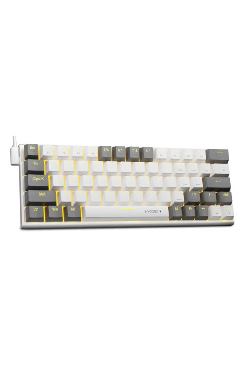 Blue Switch Z11 Mini İngilizce Q Klavye Full Anti Ghosting Mekanik Oyuncu Klavyesi