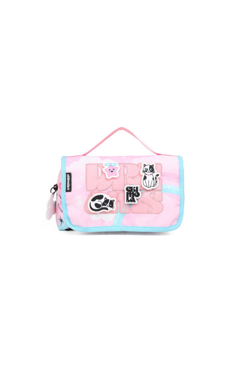 Cat Pembe Aqua Kalem Çantası