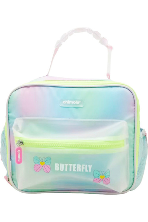 Butterfly Yeşil-Pembe Beslenme Çantası